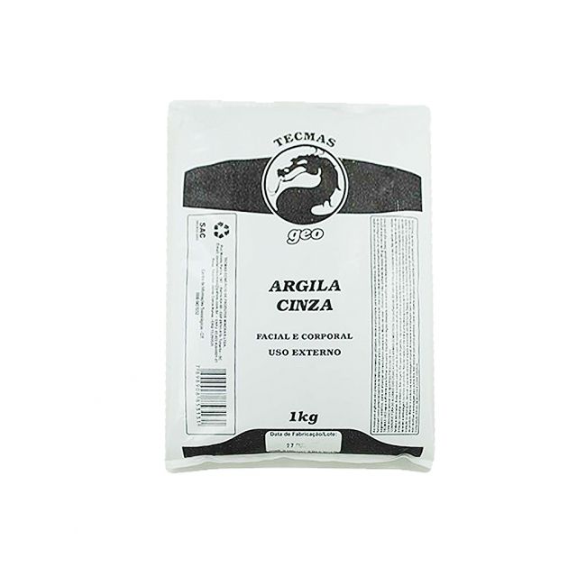 Argila Cinza 1kg - Tecmas Geo