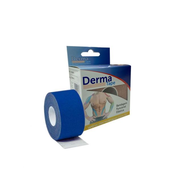 Bandagem Kinesio Tape Elastica Cinesiologica Adesiva 5m Derma Tape