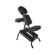 Cadeira Quick Massage com estrutura preta - Legno - Preta