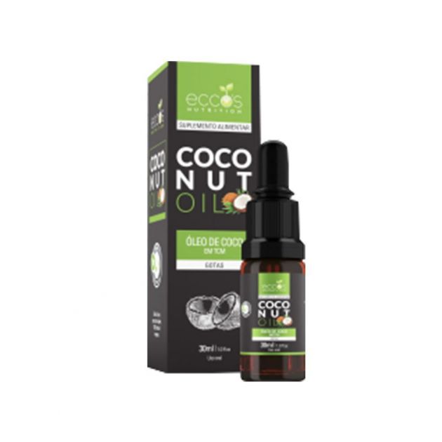 Coco Nut Oil Suplemento 30ml Eccos Nutrition