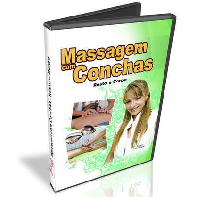 DVD - Massagem com Conchas - Rosto e Corpo